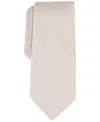 Alfani Men's Nasser Slim Solid Tie, Exclusively At Macy's In Taupe
