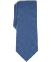 Alfani Men's Nebula Solid-pattern Tie, Macy's Exclusive In Blue