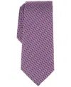 Alfani Men's Nemi Geo-pattern Tie, Exclusively At Macy's In Dusty Pink