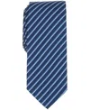 Alfani Men's Orta Stripe Tie, Exclusively At Macy's In Blue