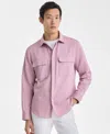 Alfani Men's Mercerized Cotton Short Sleeve Crewneck T-shirt, Created For Macy's In Sachet