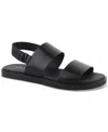Alfani Men's Paolo Strap Sandals, Created For Macy's In Black
