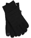 Alfani Men's Heavyweight Tech Gloves, Created For Macy's In Black