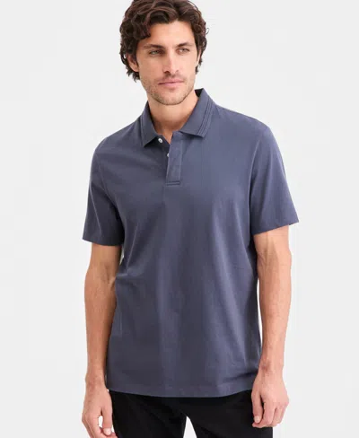 Alfani Men's Regular-fit Mercerized Polo Shirt, Created For Macy's In Animal Print