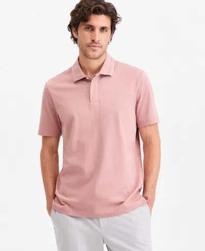 Alfani Men's Regular-fit Mercerized Polo Shirt, Created For Macy's In Multi