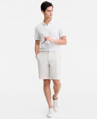 Alfani Men's Relaxed-fit Bermuda Shorts, Exclusively At Macy's In Neutral