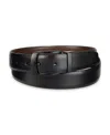 Alfani Men's Reversible Textured Belt, Macy's Exclusive In Black