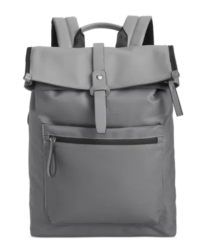 Alfani Men's Roll Top Backpack, Exclusively At Macy's In Grey