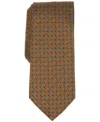 Alfani Men's Salton Geo-pattern Tie, Exclusively At Macy's In Brown