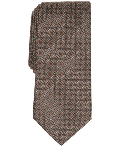 Alfani Men's Salton Geo-pattern Tie, Exclusively At Macy's In Multi