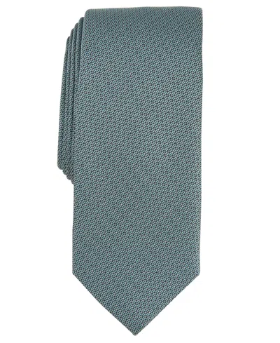 Alfani Men's Sawyer Textured Tie, Created For Macy's In Mint