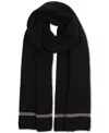Alfani Men's Scarf, Created For Macy's In Black,grey