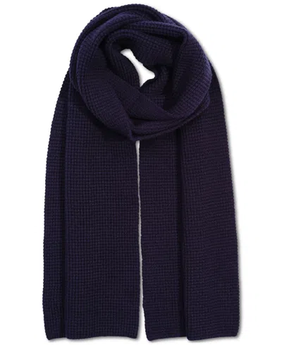Alfani Men's Scarf, Created For Macy's In Navy