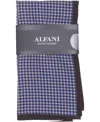 Alfani Men's Scotto Houndstooth Pocket Square, Macy's Exclusive In Multi