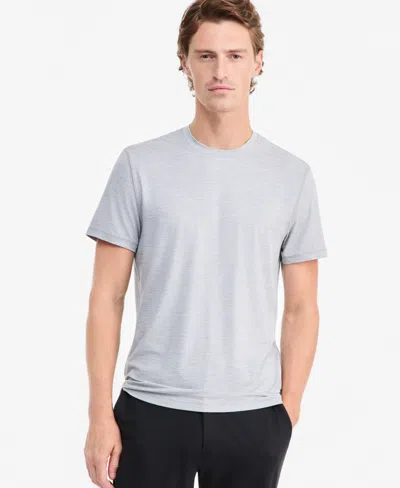 Alfani Men's Short-sleeve Performance T-shirt, Macy's Exclusive In Gray