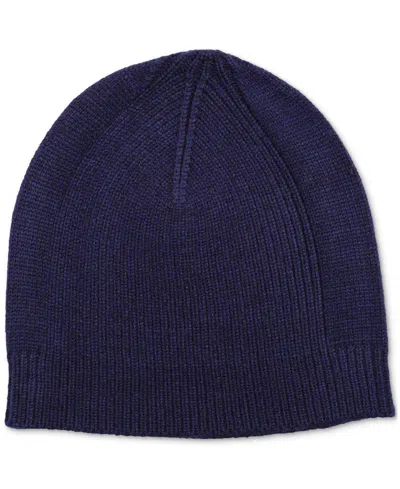 Alfani Men's Skull-cap Beanie, Created For Macy's In Navy
