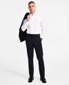 Alfani Men's Slim-fit Pinstriped Suit Pants, Created For Macy's In Navy