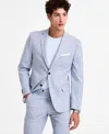Alfani Mens Slim Fit Stretch Solid Suit Separates Created For Macys In Blue