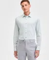Alfani Men's Slim-fit Temperature Regulating Dress Shirt, Created For Macy's In White