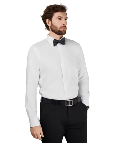 Alfani Men's Slim-fit Spread-collar Shirt, Macy's Exclusive In White