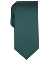 ALFANI MEN'S SOLID TEXTURE SLIM TIE, CREATED FOR MACY'S