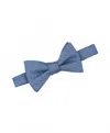 Alfani Men's Stirling Geo-pattern Bow Tie In Blue In Blue