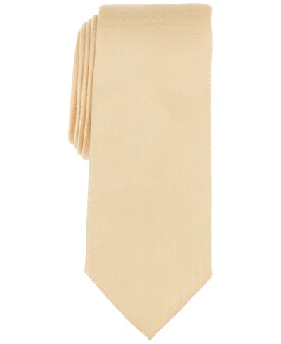 Alfani Men's Tahoe Geo-pattern Tie, Exclusively At Macy's In Yellow