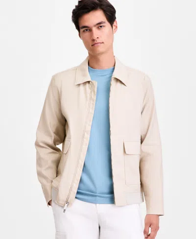Alfani Men's Tech Bomber Jacket, Macy's Exclusive In Multi
