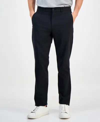 Alfani Men's Tech Pants, Created For Macy's In Black