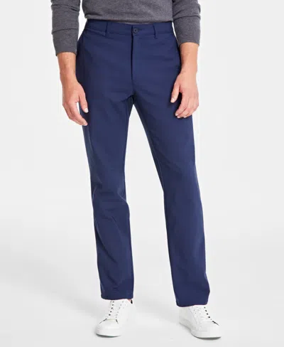 Alfani Men's Tech Pants, Created For Macy's In Blue