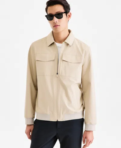 Alfani Men's The Traveler Jacket, Macy's Exclusive In Neutral
