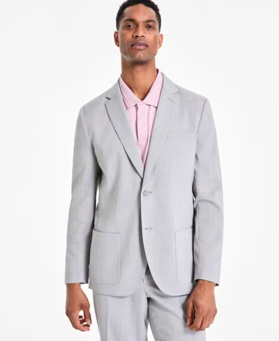 Alfani Lightweight Suit Jacket In Wo Grey