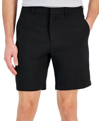 Alfani Men's Updated Tech Performance 6" Shorts, Created For Macy's In Deep Black