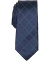 Alfani Men's Varick Grid Pattern, Macy's Exclusive In Blue