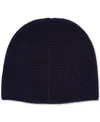 Alfani Men's Waffle Beanie, Created For Macy's In Navy