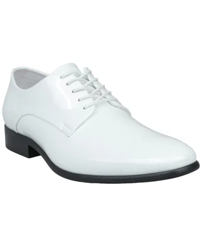 Alfani Men's Walkerr Lace-up Dress Shoes, Exclusively At Macy's In White