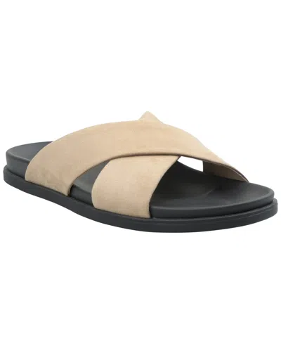 Alfani Men's Wallacce Slip-on Sandals, Macy's Exclusive In Neutral