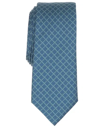 Alfani Men's Wellington Geometric Pattern Tie, Macy's Exclusive In Pink