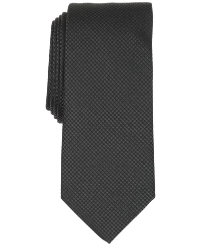 Alfani Men's Wolfe Slim Tie, Macy's Exclusive In Black