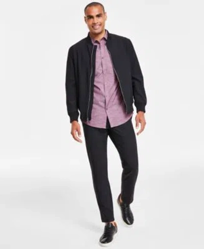 Alfani Mens Bomber Jacket Shirt Pants Created For Macys In Bright White
