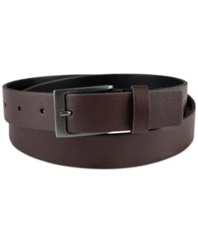 Alfani Mens Casual Belt Collection Created For Macys In Black,brown