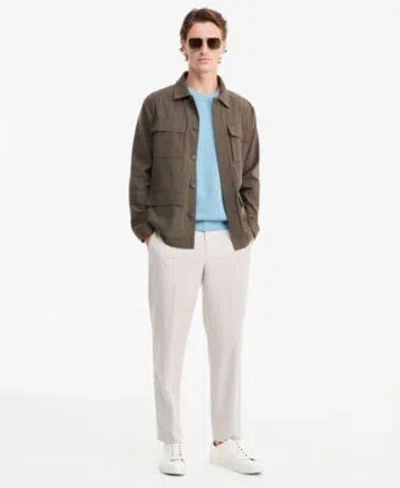 Alfani Mens Field Jacket Tee Woven Pants Macys Exclusive In Green