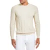 Alfani Mens Ribbed Trim Knit Crewneck Sweater In Multi