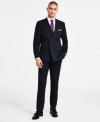 Alfani Mens Slim Fit Pinstripe Suit Separates Created For Macys In Navy