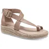 Alfani Moira Womens Solid Espadrilles In Brown