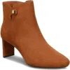 Alfani Paam Blade Womens Suede Bb Booties In Brown