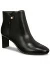 Alfani Paam Womens Faux Leather Almond Toe Ankle Boots In Multi