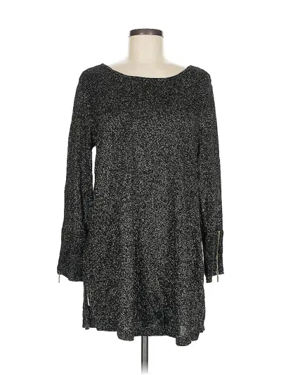 Pre-owned Alfani Pullover Sweater In Black