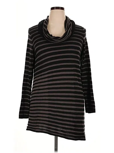 Pre-owned Alfani Pullover Sweater In Black