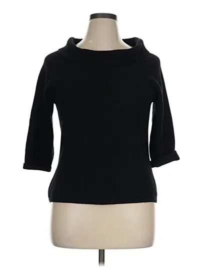 Pre-owned Alfani Pullover Sweater In Black